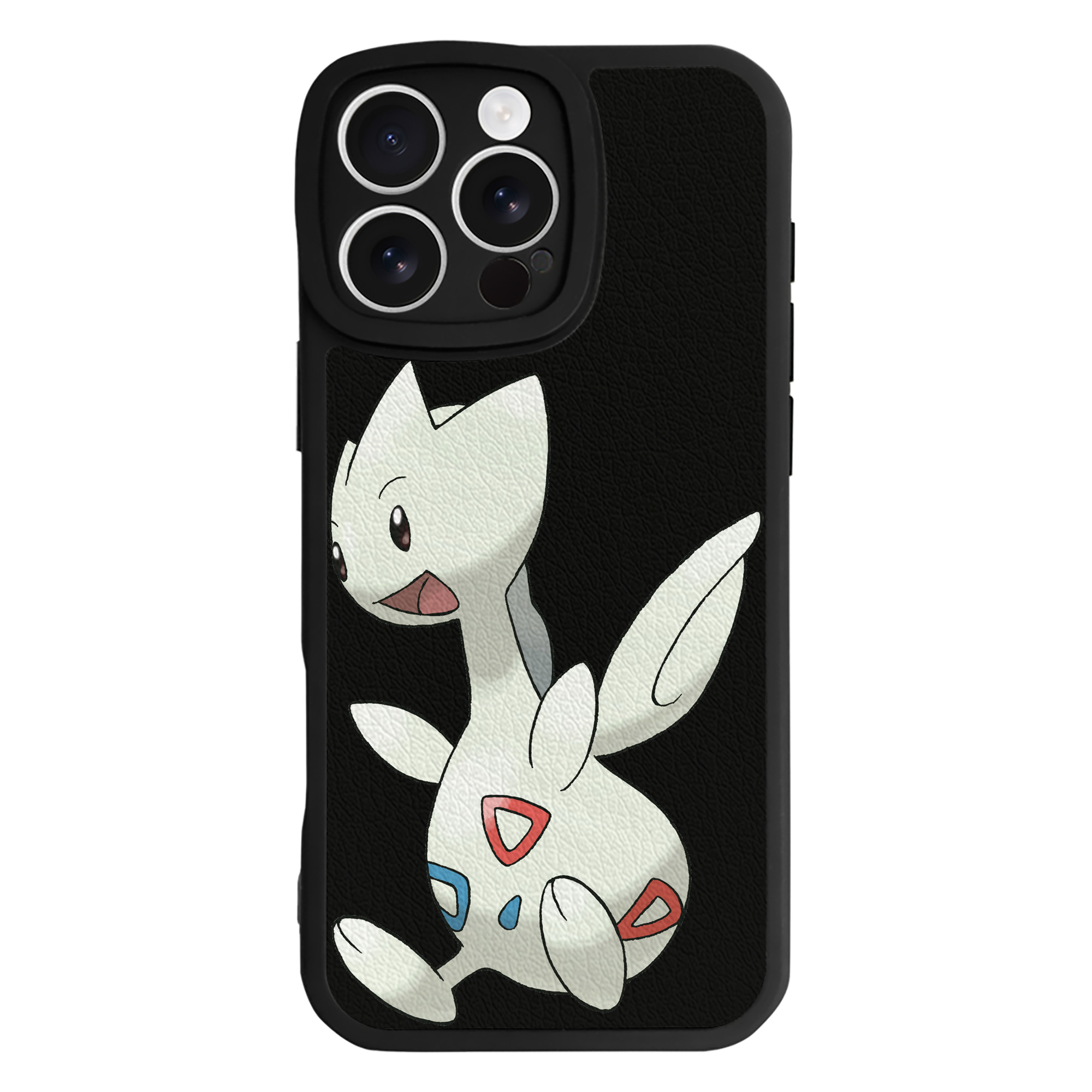 （画像用） ポケットモンスター Pokémon 【iPhone 16シリーズ対応】シリコンスマホケース（レザー調） 材質：シリコン